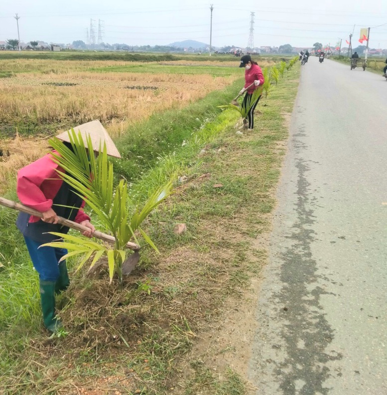 Lạng Giang phấn đấu về đích nông thôn mới nâng cao vào năm 2024 - Ảnh 1.