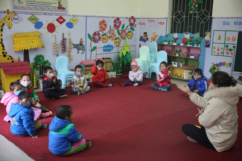 Lào Cai hỗ trợ học phí cho trẻ mầm non công lập vùng dân tộc thiểu số và miền núi - Ảnh 1.