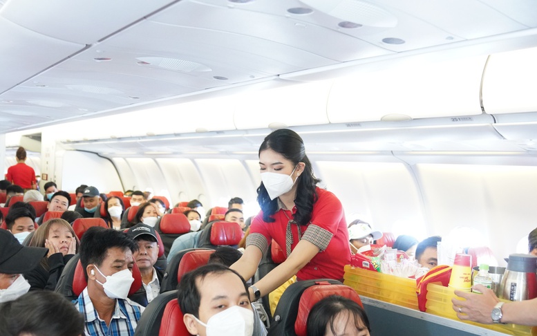 Vietjet mở bán vé khuyến mại lớn nhất năm 2022