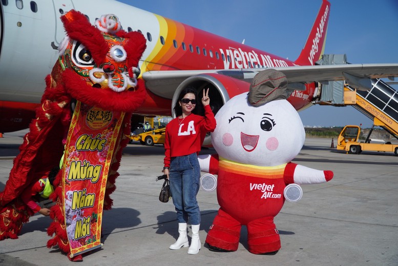 Vietjet tặng hành khách nhiều bất ngờ trên các chuyến bay đầu năm Nhâm Dần - Ảnh 5.