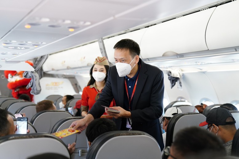 Vietjet tặng hành khách nhiều bất ngờ trên các chuyến bay đầu năm Nhâm Dần - Ảnh 6.