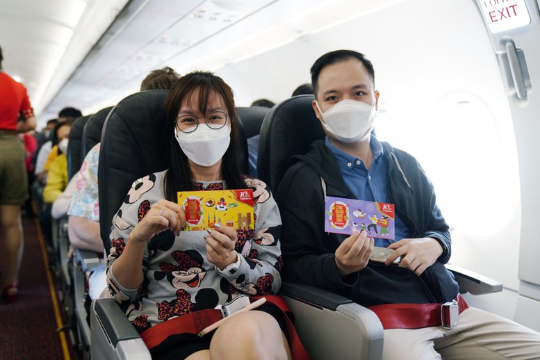 Vietjet tặng hành khách nhiều bất ngờ trên các chuyến bay đầu năm Nhâm Dần - Ảnh 7.