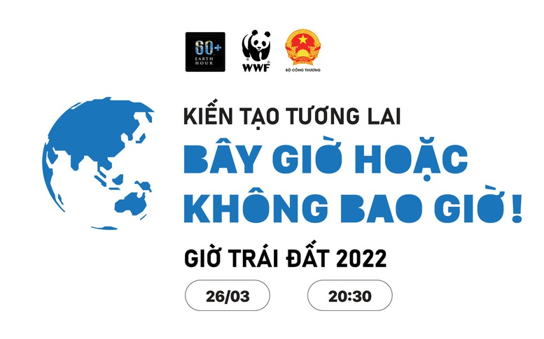 63 tỉnh, thành hưởng ứng chiến dịch Giờ trái đất 2022