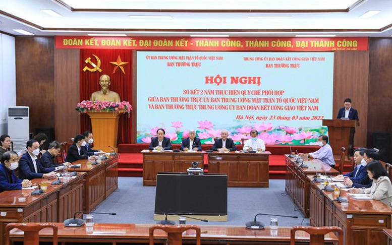 Tăng cường phối hợp giữa Uỷ ban Trung ương MTTQ Việt Nam và Ủy ban Đoàn kết Công giáo Việt Nam