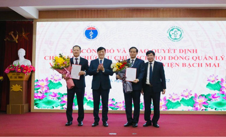 Bổ nhiệm lãnh đạo chủ chốt của Bệnh viên Bạch Mai - Ảnh 1.