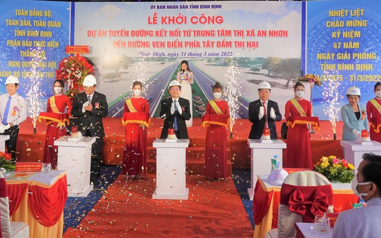 Bình Định khởi công tuyến đường hơn 1.000 tỷ đồng