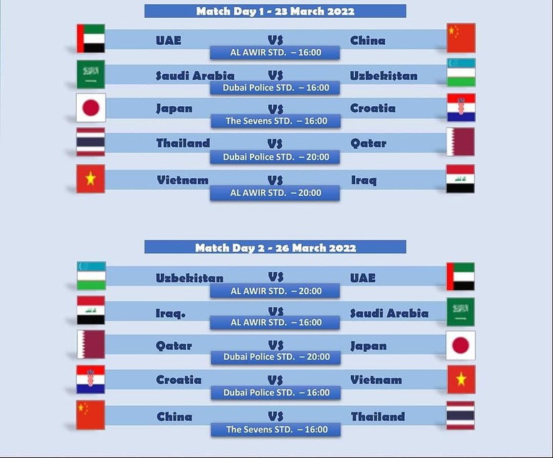 Đội tuyển U23 Việt Nam tham dự Dubai Cup 2022 - Ảnh 2.