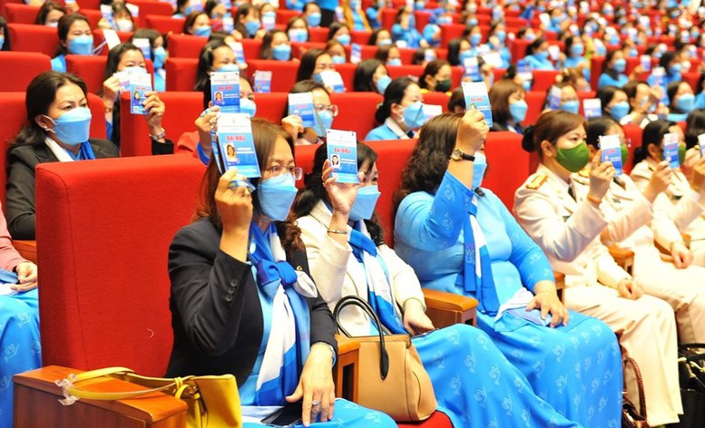 Gần 1000 phụ nữ tiêu biểu tham dự Đại hội đại biểu phụ nữ toàn quốc lần thứ XIII - Ảnh 1.