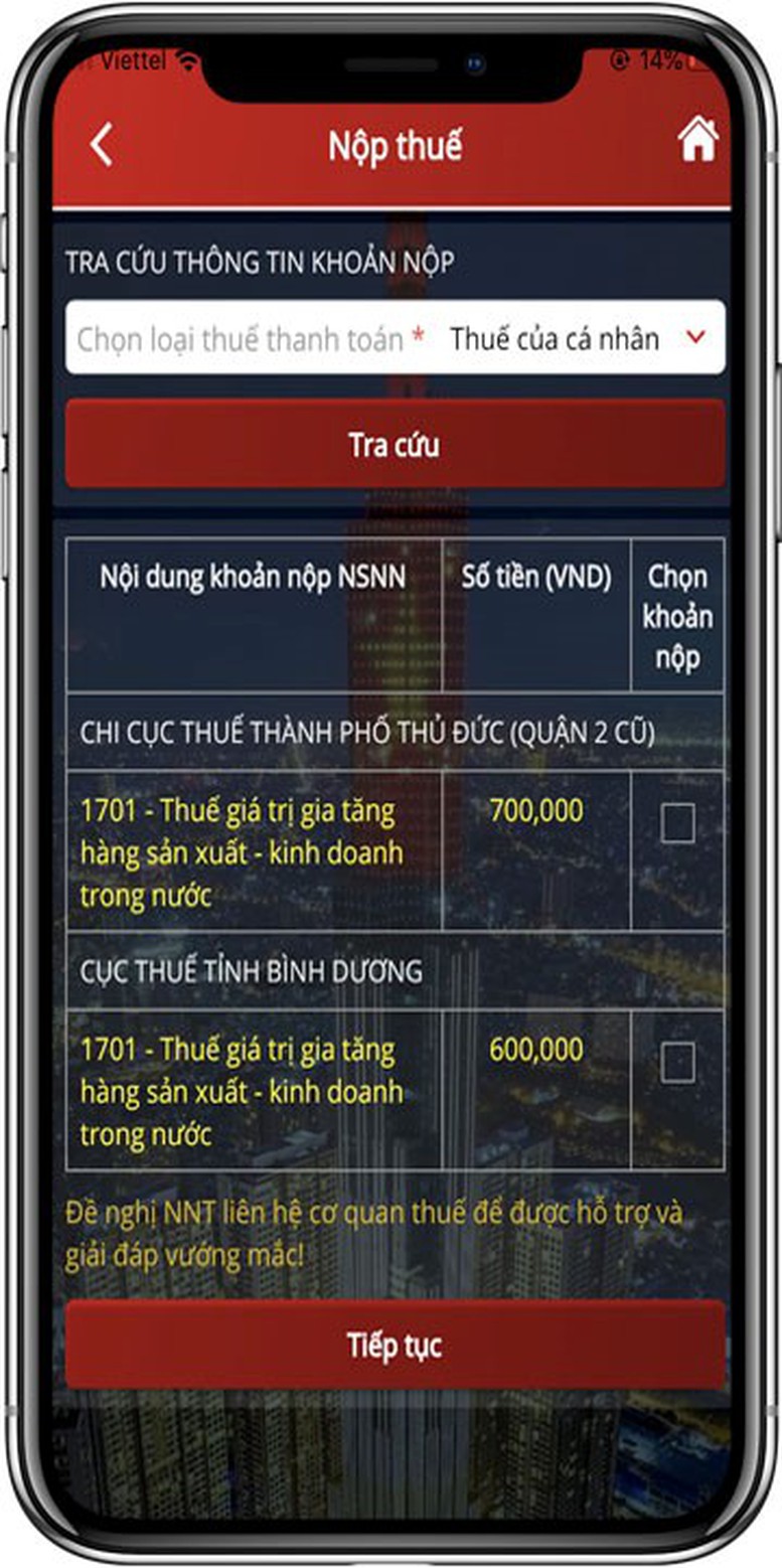 Tổng cục Thuế hướng dẫn cài đặt eTax Mobile, nộp thuế bằng điện thoại di động - Ảnh 6.