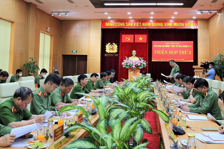 Bảo đảm an ninh, an toàn tuyệt đối cho SEA Games 31 - Ảnh 3.