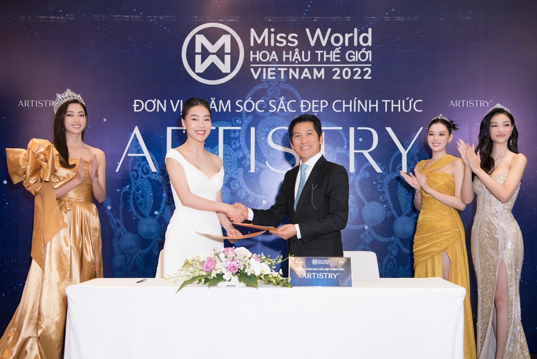 ARTISTRY là đơn vị chăm sóc sắc đẹp Miss World Việt Nam 2022 - Ảnh 1.