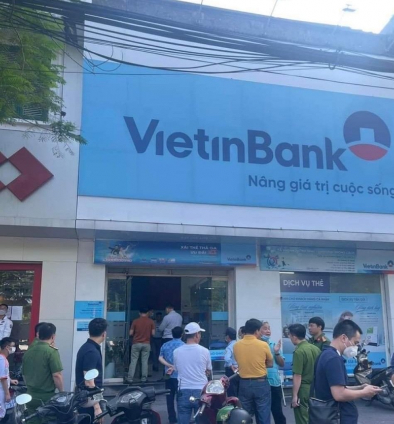 Thông tin ban đầu về vụ cướp ngân hàng tại Hải Phòng  - Ảnh 1.