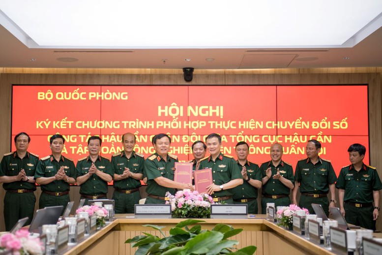 Viettel thực hiện chuyển đổi số công tác hậu cần quân đội - Ảnh 1.