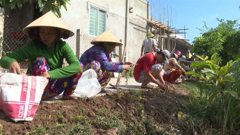 Bến Tre: Hiệu quả sau 3 năm thực hiện &quot;Ngày Chủ nhật nông thôn mới' - Ảnh 1.