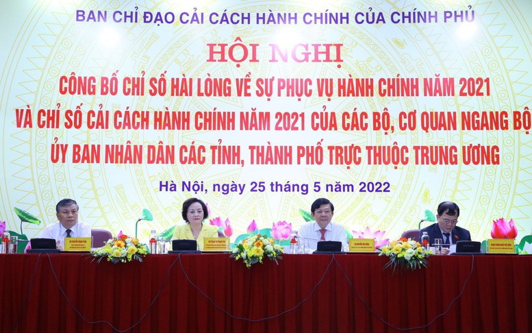 Bộ Tư pháp đứng đầu Chỉ số CCHC năm 2021