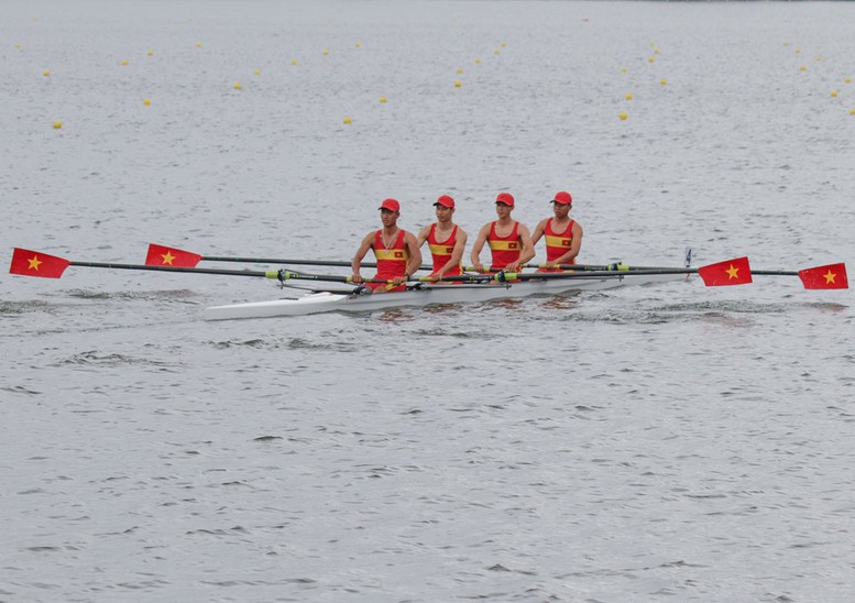 Việt Nam dẫn đầu 6 nội dung vòng loại đua thuyền SEA Games 31 - Ảnh 3.