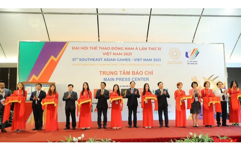 Khai trương Trung tâm báo chí, Trung tâm truyền hình quốc tế SEA Games 31