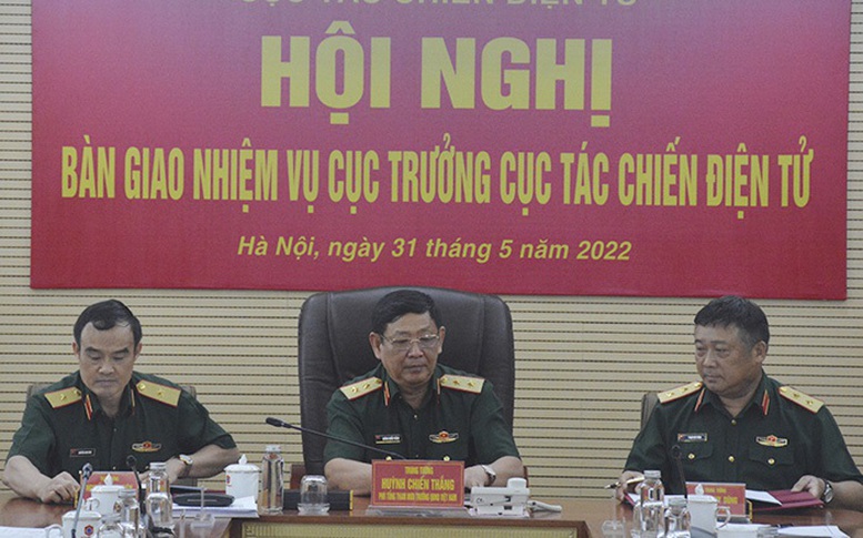 Bàn giao nhiệm vụ Cục trưởng Cục Tác chiến điện tử, Bộ tổng Tham mưu