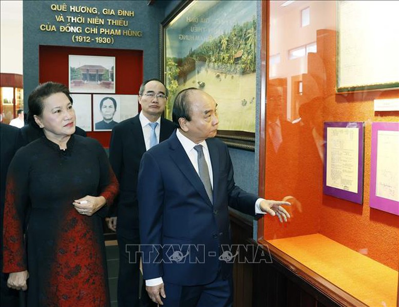 Chủ tịch nước dự Lễ kỷ niệm 110 năm Ngày sinh Chủ tịch Hội đồng Bộ trưởng Phạm Hùng - Ảnh 2.