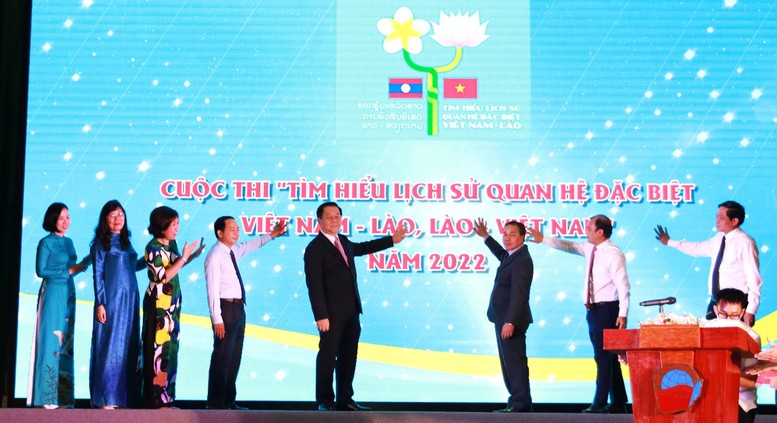 Phát động Cuộc thi tìm hiểu lịch sử quan hệ đặc biệt Việt-Lào - Ảnh 1.