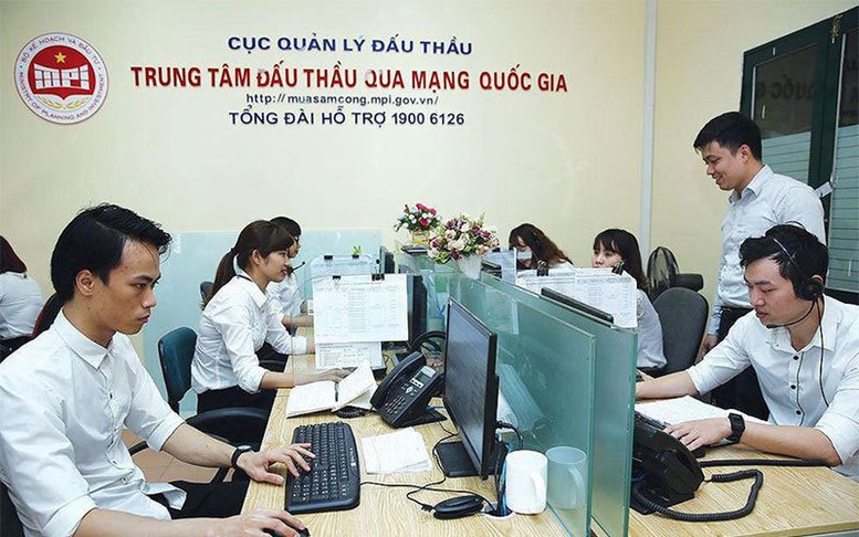 Đăng tải thông tin và lựa chọn nhà thầu trên Hệ thống mạng đấu thầu quốc gia