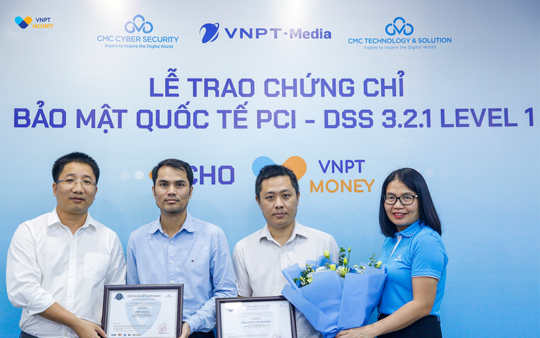 VNPT Money nhận chứng chỉ bảo mật PCI-DSS cấp độ cao nhất