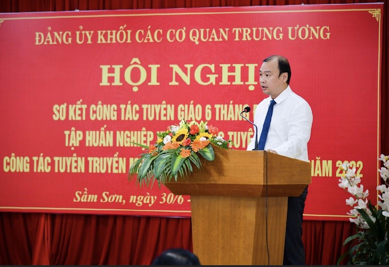 Đảng ủy Khối các cơ quan Trung ương: Đề cao vai trò nêu gương của cán bộ, đảng viên - Ảnh 1.