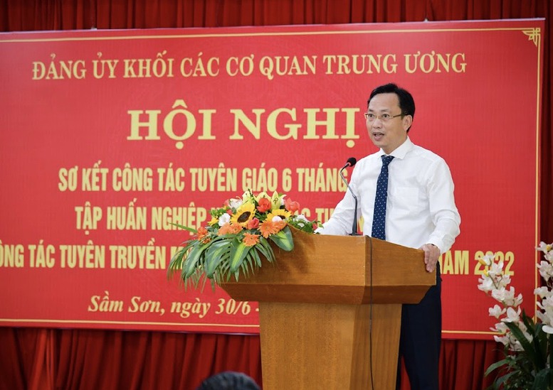 Đảng ủy Khối các cơ quan Trung ương: Đề cao vai trò nêu gương của cán bộ, đảng viên - Ảnh 2.