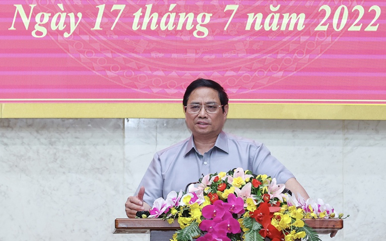 Thủ tướng: Hậu Giang tập trung tháo gỡ 'nút thắt' về hạ tầng và nhân lực, biến khát vọng thành hành động, biến tiềm lực thành nguồn lực phát triển