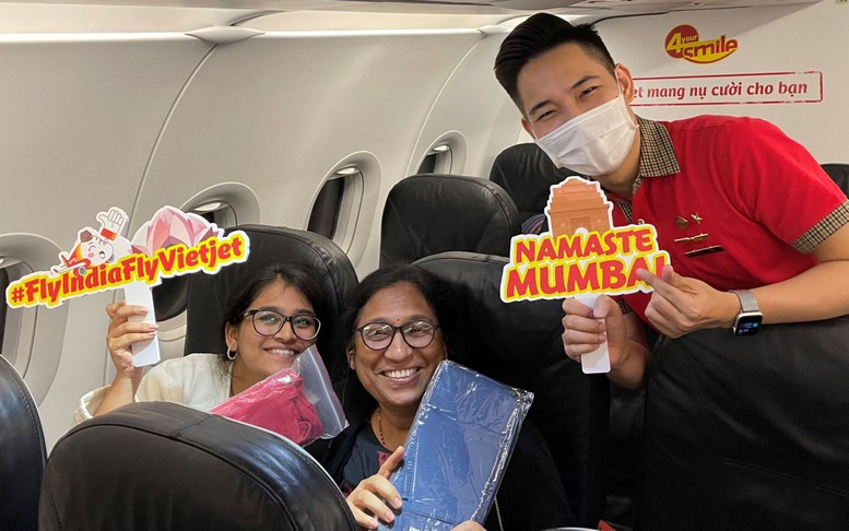 Vietjet mở thêm đường bay từ Ấn Độ cùng phục hồi kinh tế, du lịch