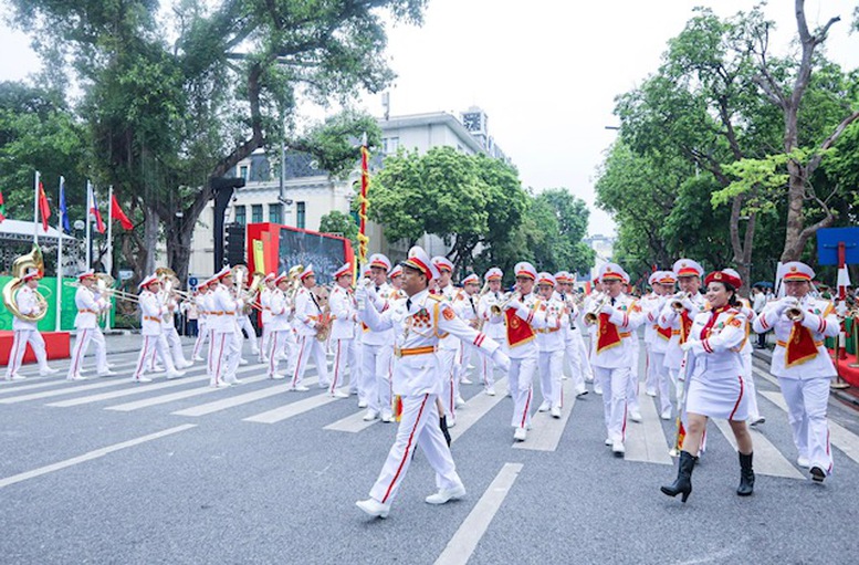 Ấn tượng đặc biệt Nhạc hội Cảnh sát các nước ASEAN+ 2022 - Ảnh 4.