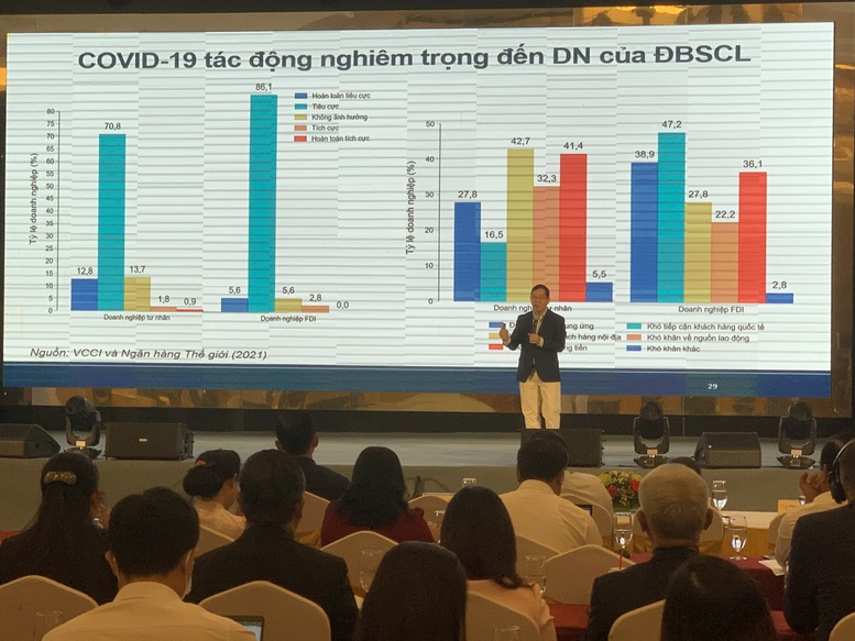 Báo cáo kinh tế năm 2022: ĐBSCL tận dụng cơ hội, đảo ngược vòng xoáy đi xuống - Ảnh 1.