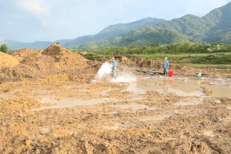 Xử lý 35.000 m3 đất tồn dư dioxin tại sân bay A So - Ảnh 1.