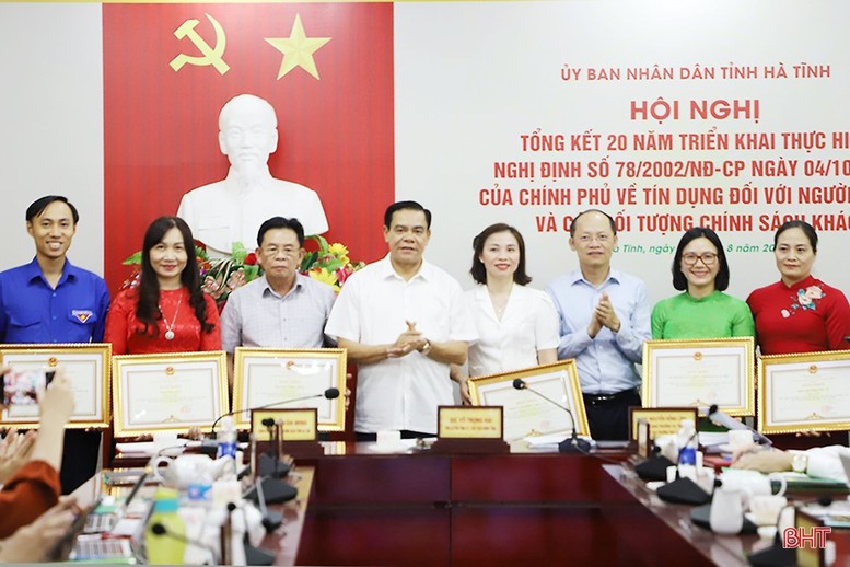 Hà Tĩnh: Gần 800.000 đối tượng chính sách vay vốn từ Nghị định số 78/NĐ-CP - Ảnh 2.
