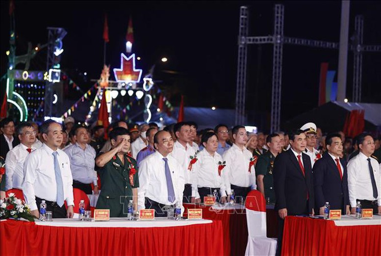 Chủ tịch nước dự Lễ Kỷ niệm 50 năm Chiến thắng Cấm Dơi (Quảng Nam) - Ảnh 2.