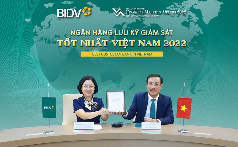 BIDV nhận giải thưởng “Ngân hàng lưu ký giám sát tốt nhất Việt Nam 2022” (27/7) - Ảnh 2.