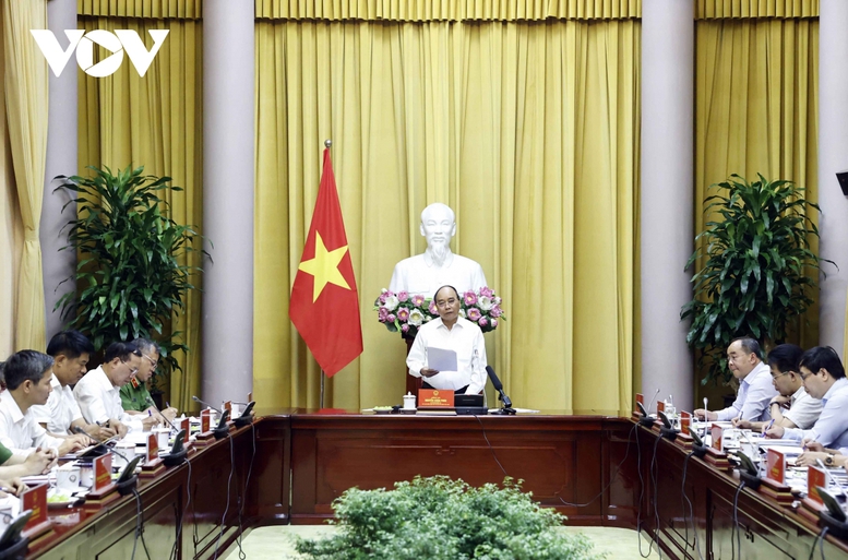 Chủ tịch nước làm việc với Thường trực Hội đồng Tư vấn đặc xá - Ảnh 1.