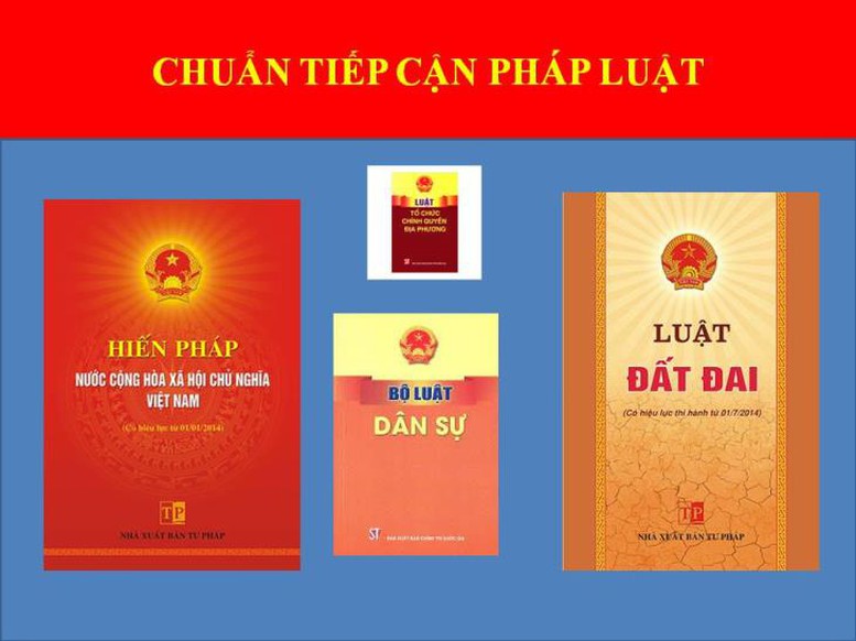 Hướng dẫn tiêu chí tiếp cận pháp luật - Ảnh 1.