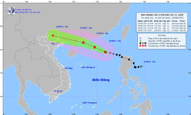 Chủ động ứng phó với bão số 3 - Ảnh 1.