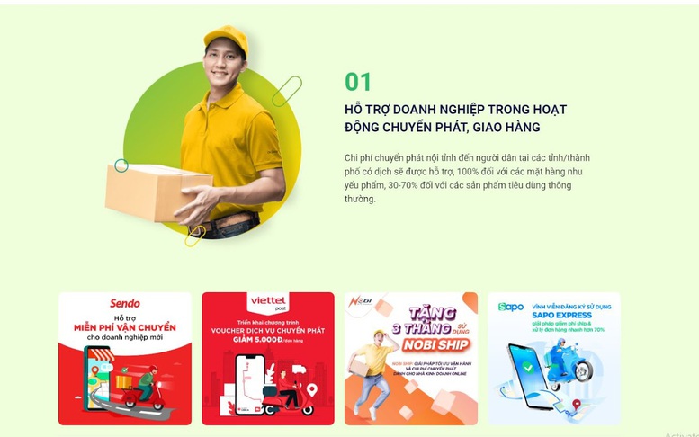 Ưu đãi đồng giá 10 triệu đơn chuyển cho doanh nghiệp thương mại điện tử