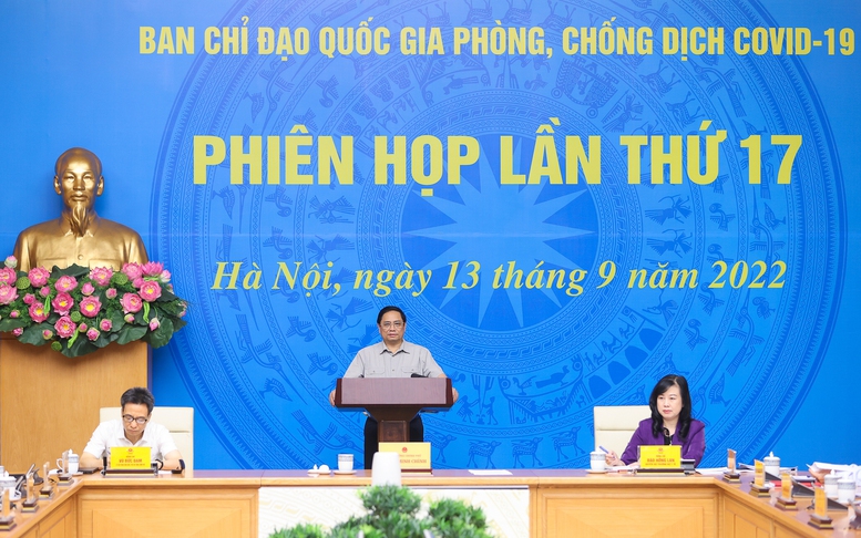 Thủ tướng Phạm Minh Chính chủ trì phiên họp Ban Chỉ đạo phòng, chống dịch COVID-19