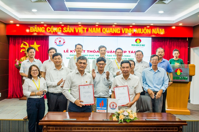 Phân bón Cà Mau đồng hành cùng ngành giáo dục  - Ảnh 1.
