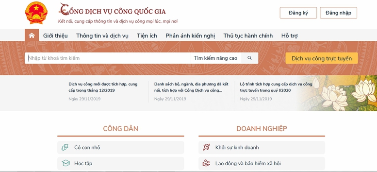 Thí điểm dịch vụ tư pháp công trực tuyến trên Cổng dịch vụ công Quốc gia - Ảnh 1.