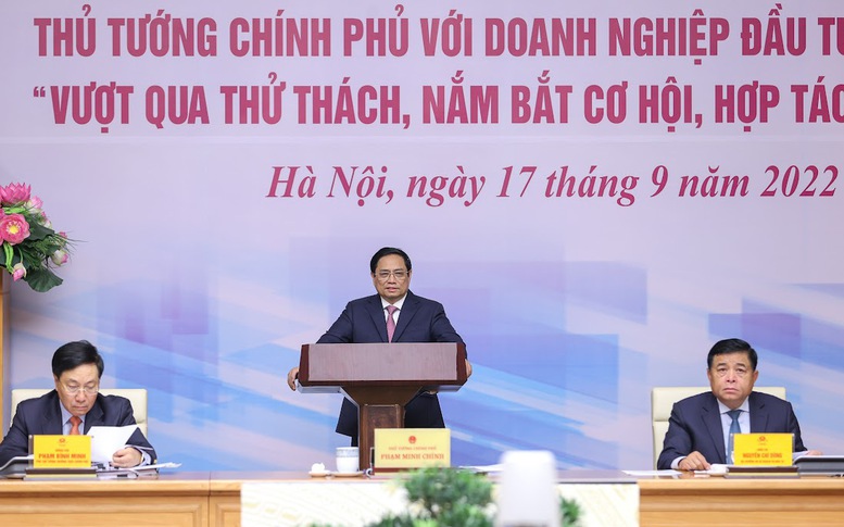 TỔNG THUẬT: Hội nghị Thủ tướng Chính phủ với doanh nghiệp đầu tư nước ngoài