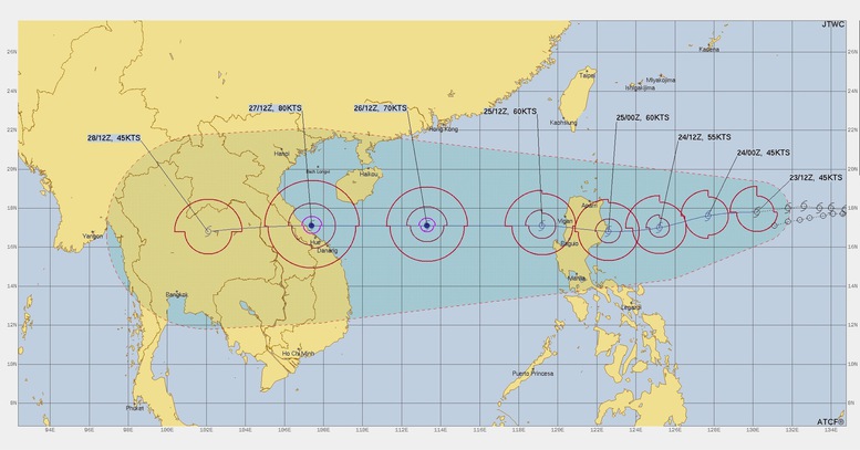 25/9: Khả năng Biển Đông xuất hiện Bão số 4, di chuyển nhanh vào đất liền; Văn phòng Thường trực BCĐ Trung ương chỉ đạo hỏa tốc ứng phó - Ảnh 3.