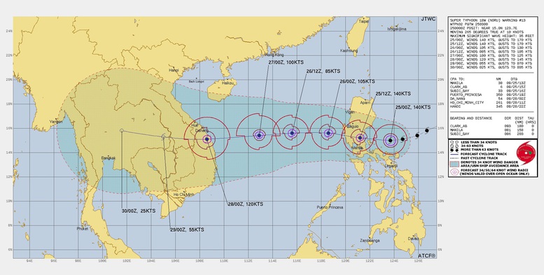 CẬP NHẬT: Bão NORU giật trên cấp 17 tiến nhanh vào Biển Đông; Thủ tướng Chính phủ chỉ đạo khẩn cấp ứng phó - Ảnh 2.