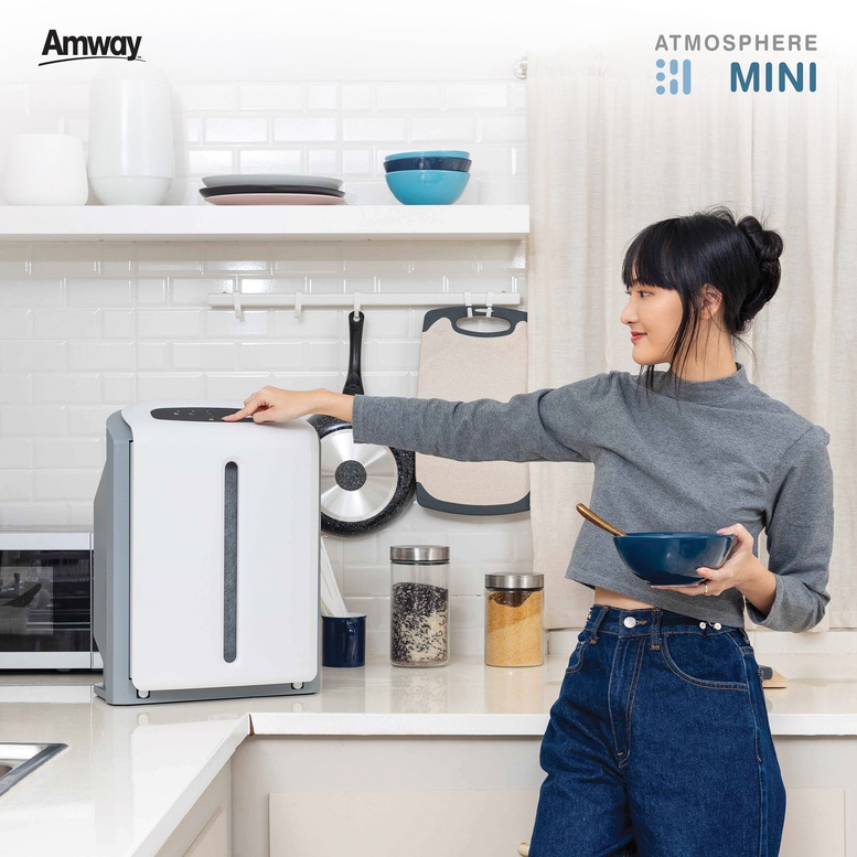 Sống khỏe chủ động cùng máy lọc không khí Amway-Atmosphere mini - Ảnh 2.