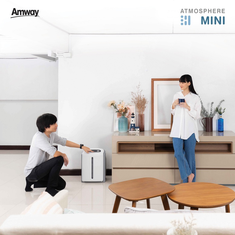 Sống khỏe chủ động cùng máy lọc không khí Amway-Atmosphere mini - Ảnh 3.