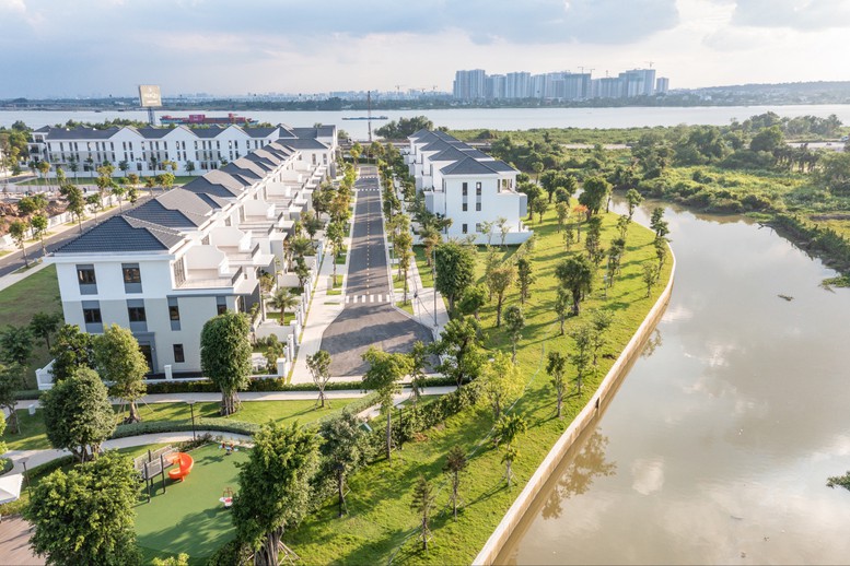 Sôi động thị trường BĐS sinh thái đô thị vệ tinh - Ảnh 1.