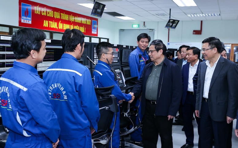 Thủ tướng: Khẩn trương mở rộng, nâng cấp Nhà máy Lọc dầu Dung Quất
